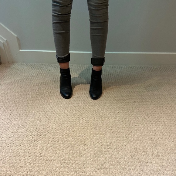 Franco Sarto wedge bootie black - Picture 1 of 5